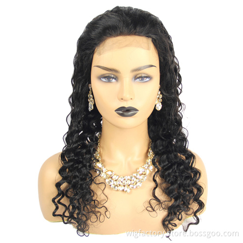 Wholesale kinky curly wigs, Brazilian curly lace front wig,lace front closure human hair wig kinky curly